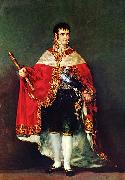 Francisco Goya Portrat des Ferdinand VII oil on canvas